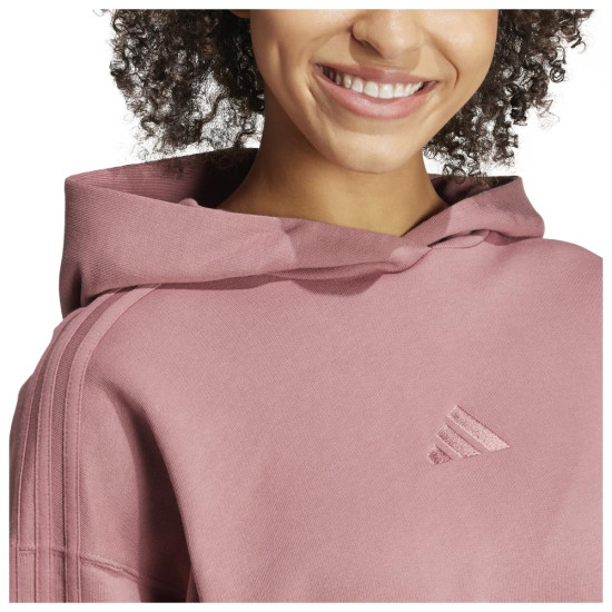 Adidas Γυναικείο φούτερ All SZN French Terry 3-Stripes Hoodie